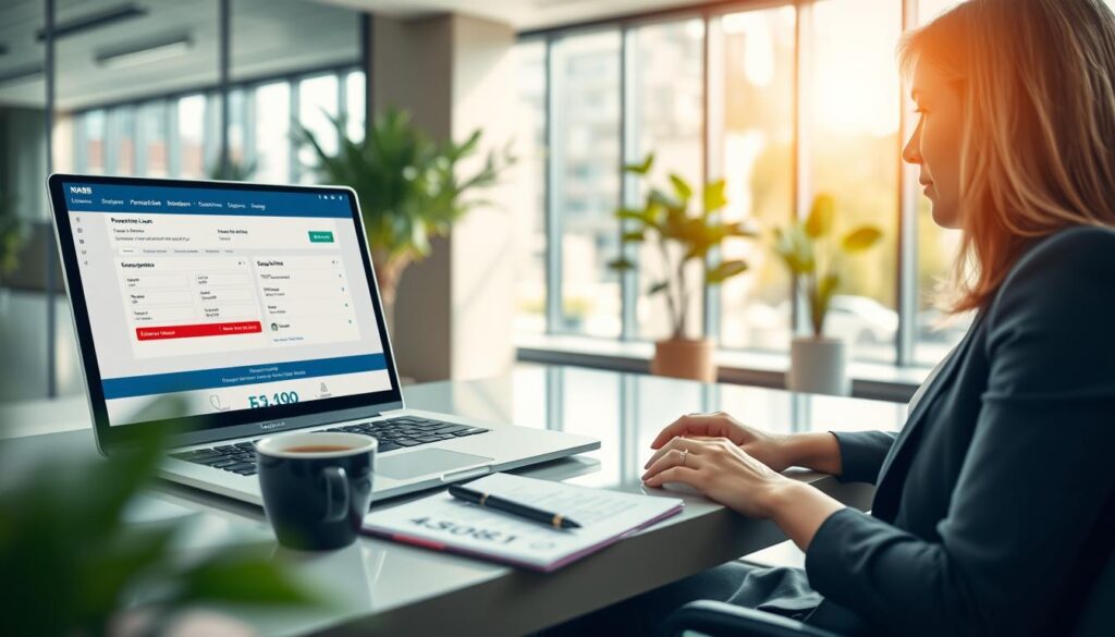 NAB personal loan online request process